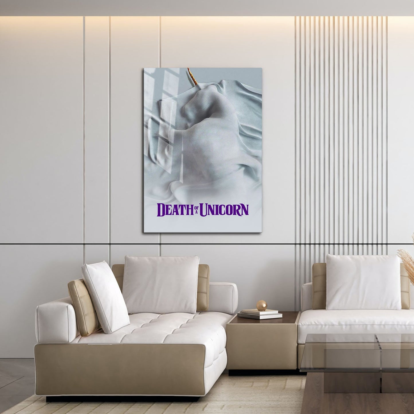 Flex Designs Metal Poster Death of a Unicorn 16 x 24" Home Goods - Movie 2022 Movie Metal Poster