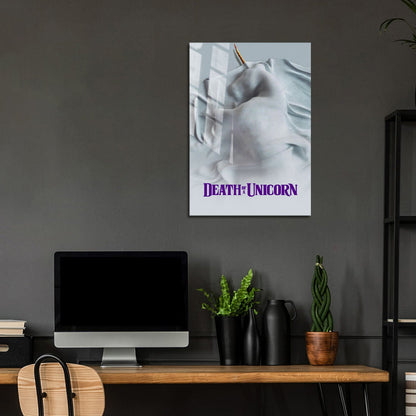 Flex Designs Metal Poster Death of a Unicorn 5 x 7" Home Goods - Movie 2022 Movie Metal Poster