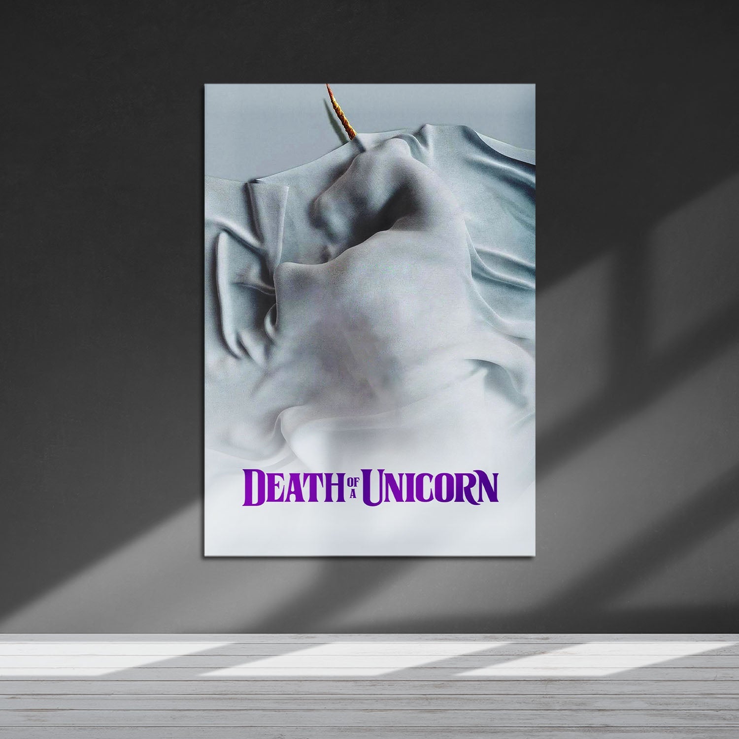 Flex Designs Metal Poster Death of a Unicorn 5 x 7" Home Goods - Movie 2022 Movie Metal Poster