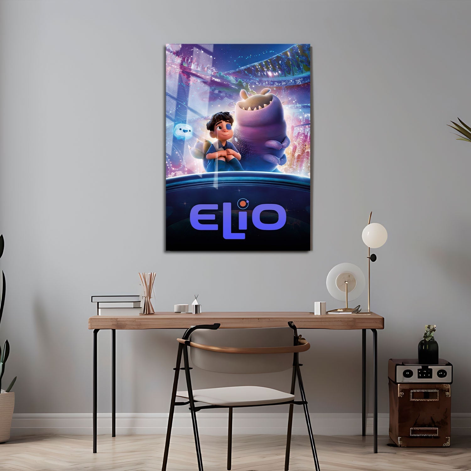 Flex Designs Metal Poster Elio Official 24 x 36" Home Goods - Movie 2024 Movie Metal Poster