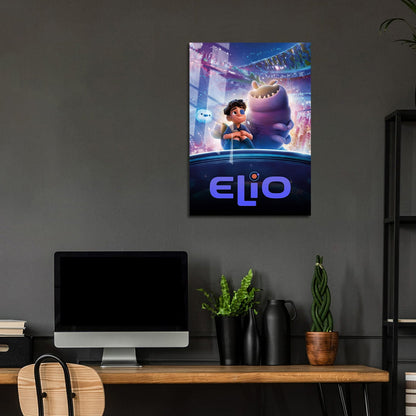 Flex Designs Metal Poster Elio Official 5 x 7" Home Goods - Movie 2024 Movie Metal Poster