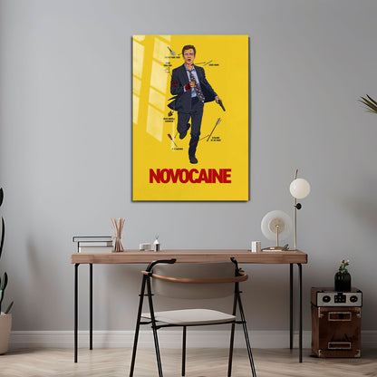 Flex Designs Metal Poster Novocaine 24 x 36" Home Goods - Movie 2001 Movie Metal Poster