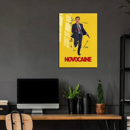 Flex Designs Metal Poster Novocaine 5 x 7" Home Goods - Movie 2001 Movie Metal Poster