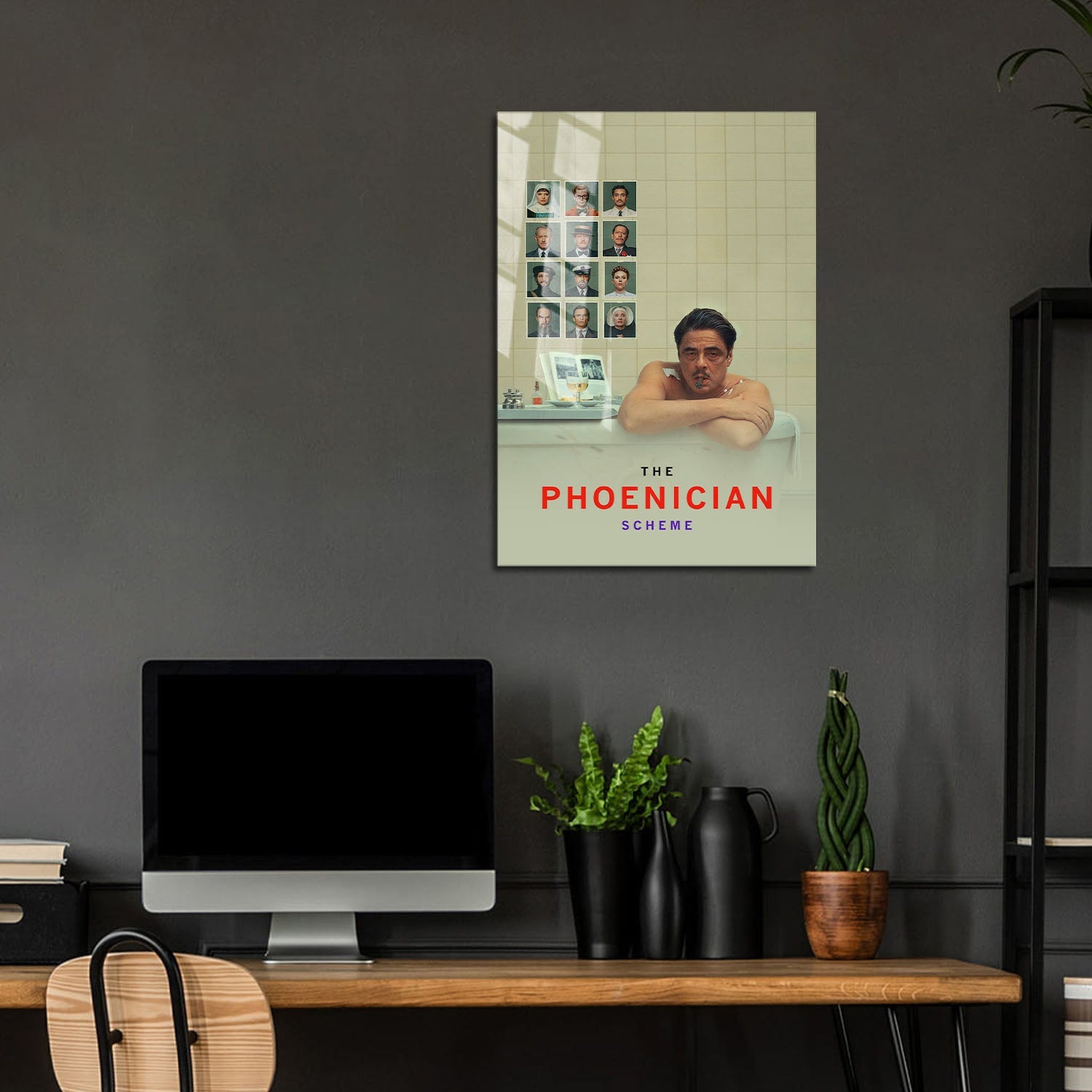 Flex Designs Metal Poster The Phoenician Scheme Key Visual 5 x 7" Home Goods - Movie 2025 Movie Metal Poster