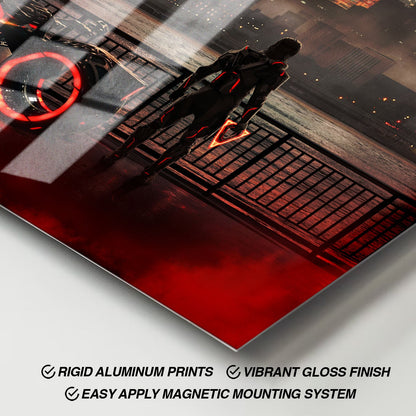 Flex Designs Metal Poster TRON Ares Alternate 11 x 17" Home Goods - Movie 2025 Movie Metal Poster