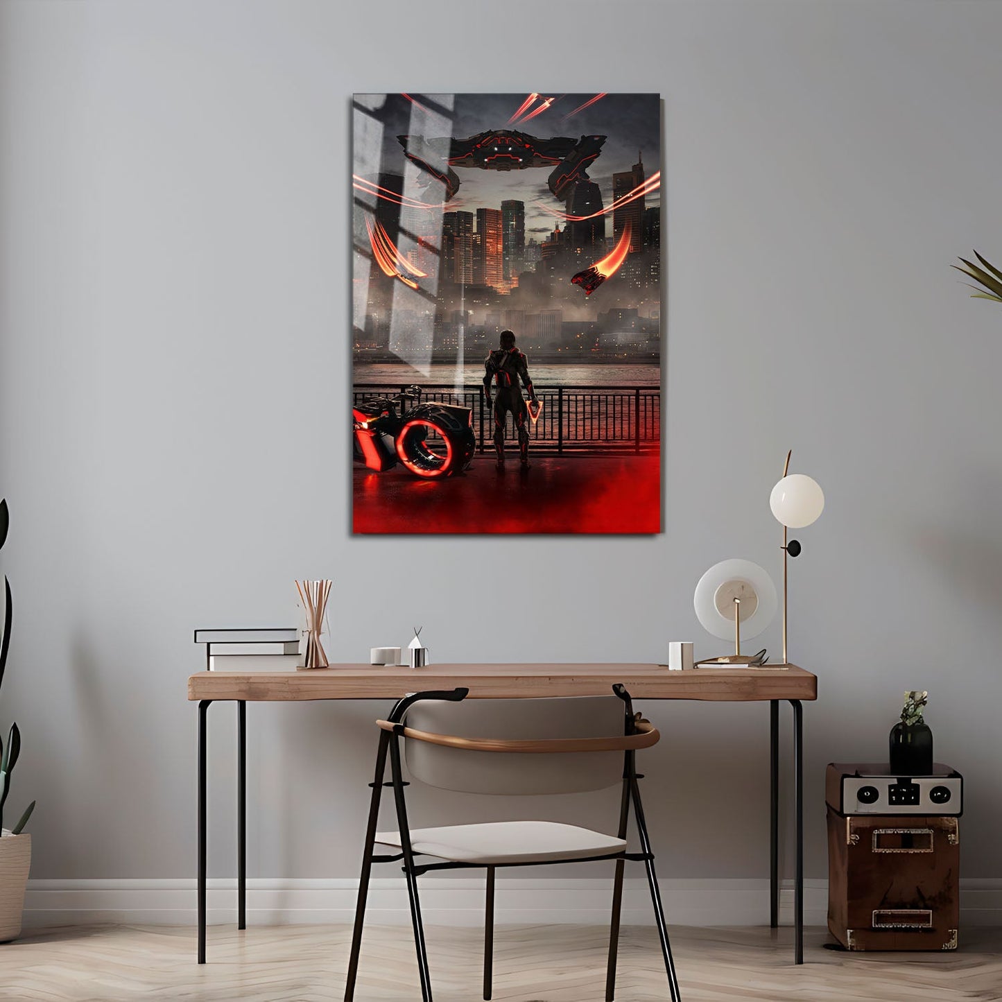 Flex Designs Metal Poster TRON Ares Alternate 24 x 36" Home Goods - Movie 2025 Movie Metal Poster