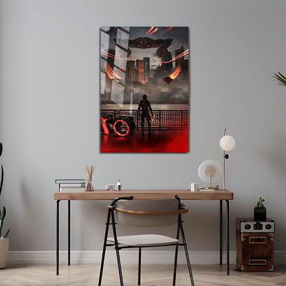 Flex Designs Metal Poster TRON Ares Alternate 24 x 36" Home Goods - Movie 2025 Movie Metal Poster
