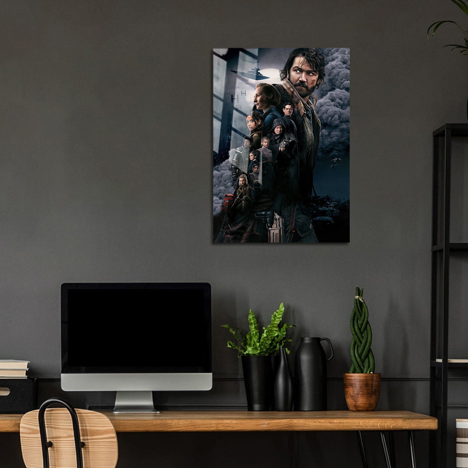 Flex Designs Metal Poster Andor Key Art 5 x 7" Home Goods - TV Show 2022 TV Show Metal Poster