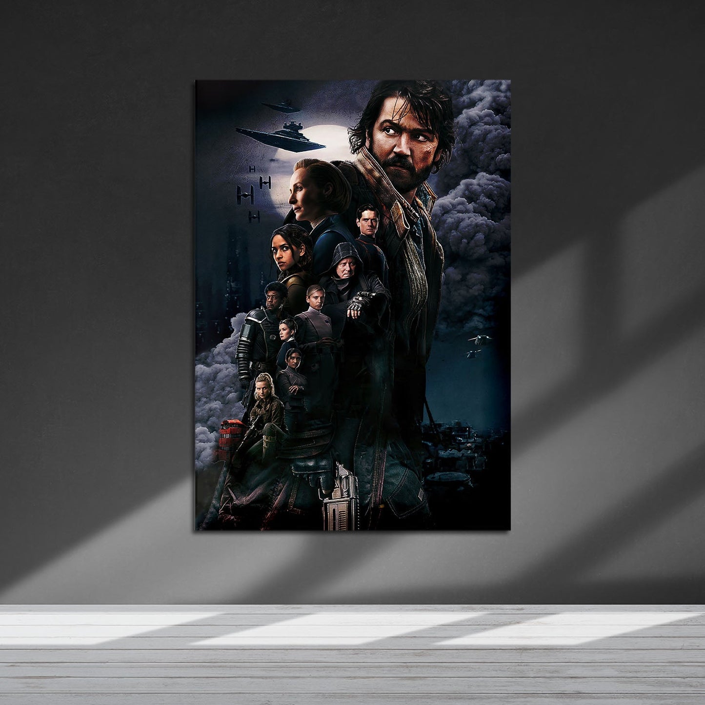 Flex Designs Metal Poster Andor Key Art 5 x 7" Home Goods - TV Show 2022 TV Show Metal Poster