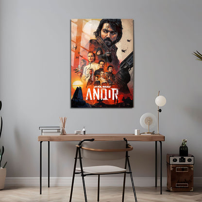 Flex Designs Metal Poster Andor 24 x 36" Home Goods - TV Show 2022 TV Show Metal Poster