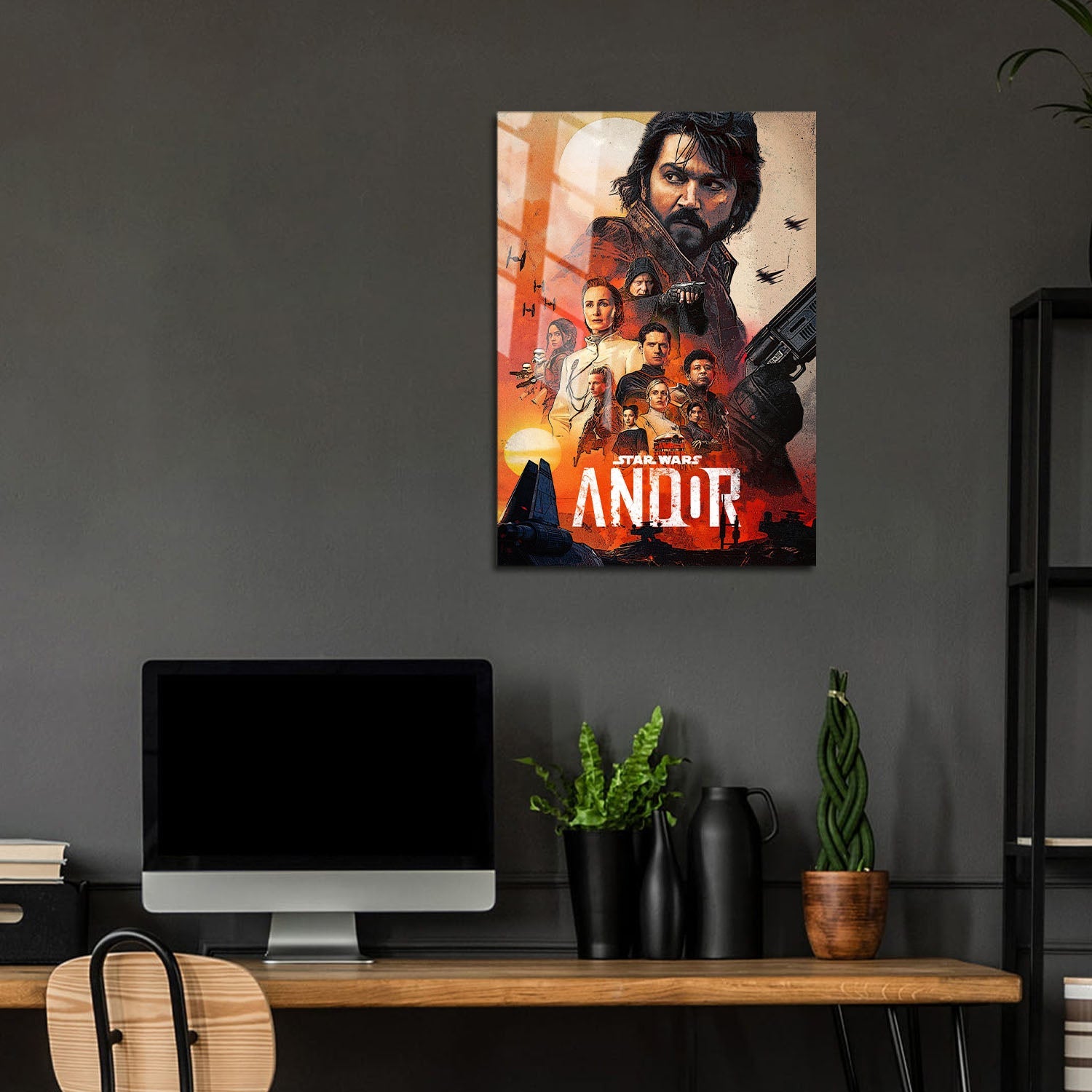 Flex Designs Metal Poster Andor 5 x 7" Home Goods - TV Show 2022 TV Show Metal Poster