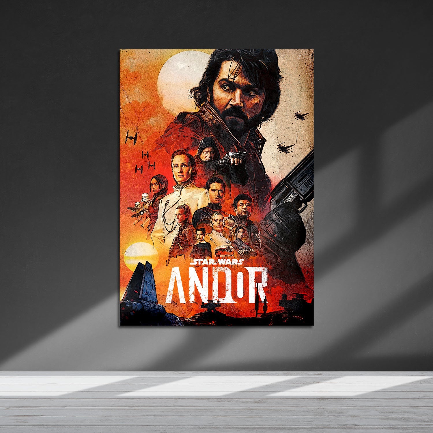 Flex Designs Metal Poster Andor 5 x 7" Home Goods - TV Show 2022 TV Show Metal Poster