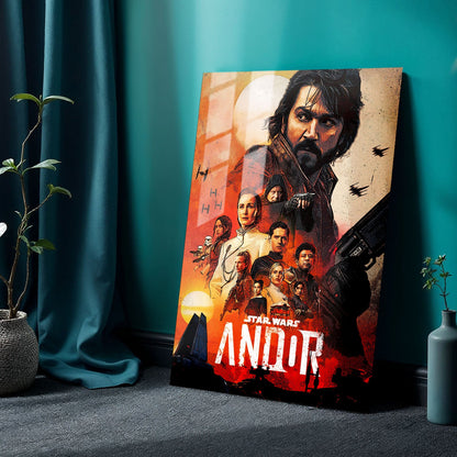 Andor TV Show Metal Poster