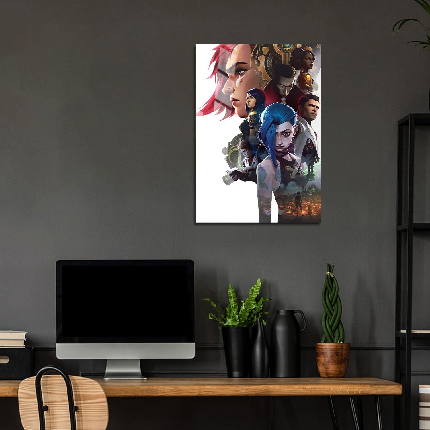 Flex Designs Metal Poster Arcane Key Art 5 x 7" Home Goods - TV Show 2021 TV Show Metal Poster
