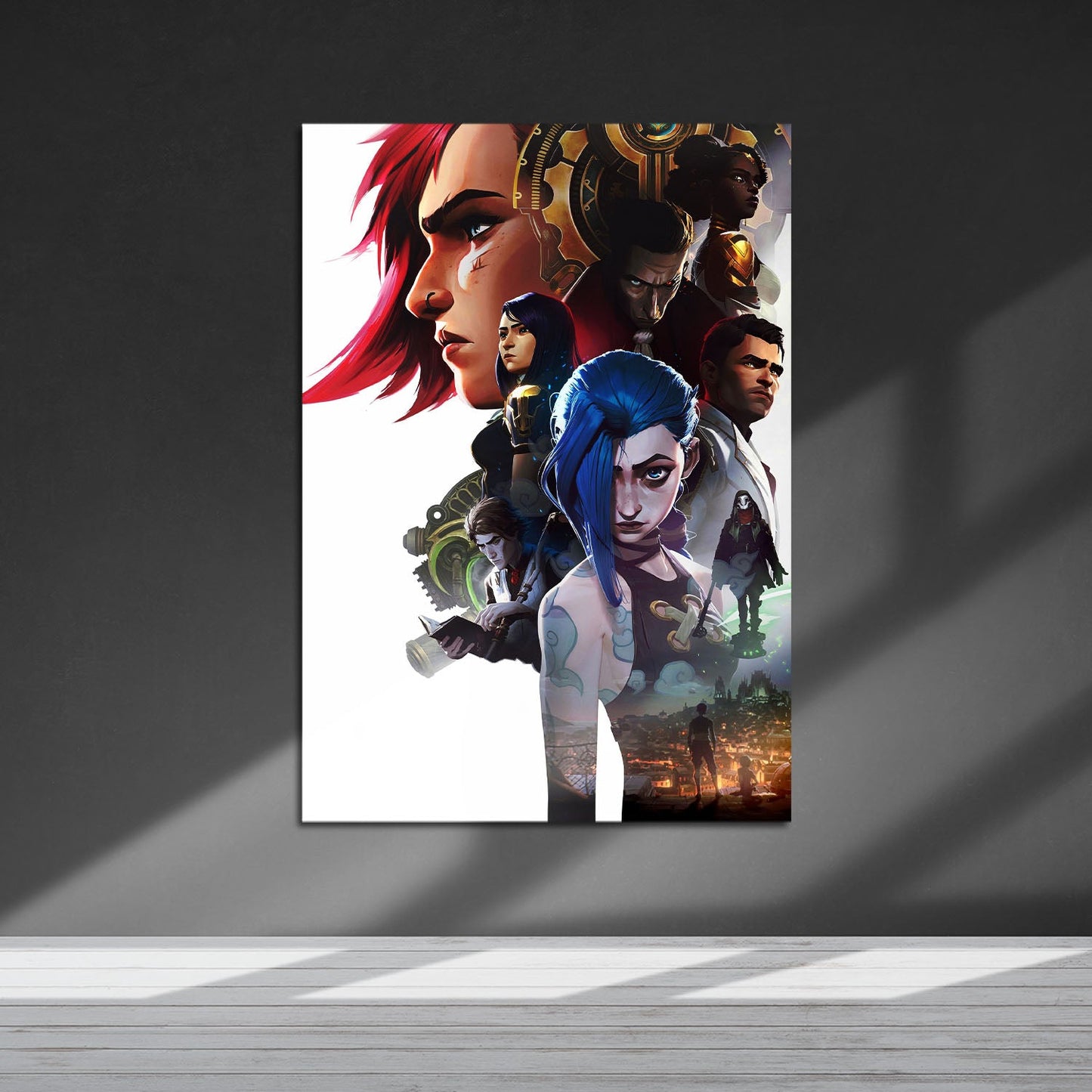 Flex Designs Metal Poster Arcane Key Art 5 x 7" Home Goods - TV Show 2021 TV Show Metal Poster