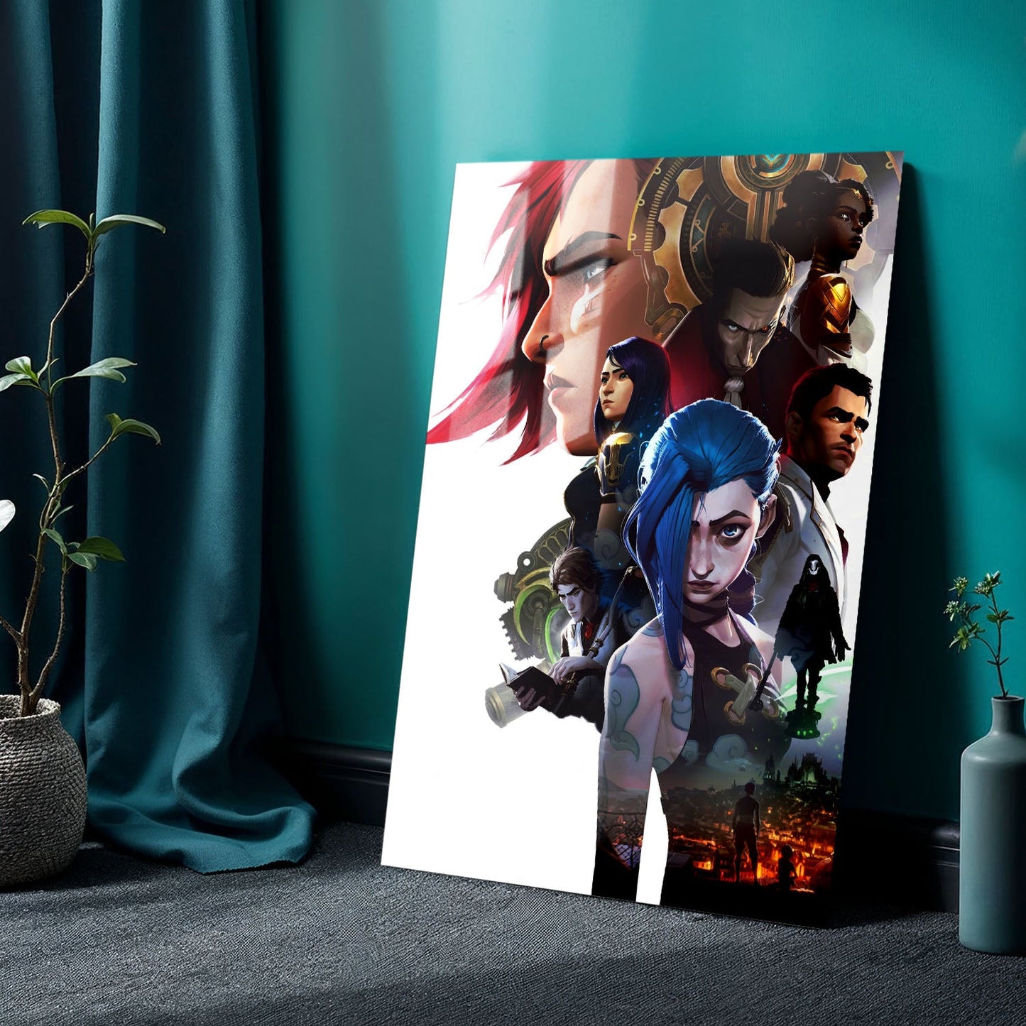 Arcane Key Art TV Show Metal Poster