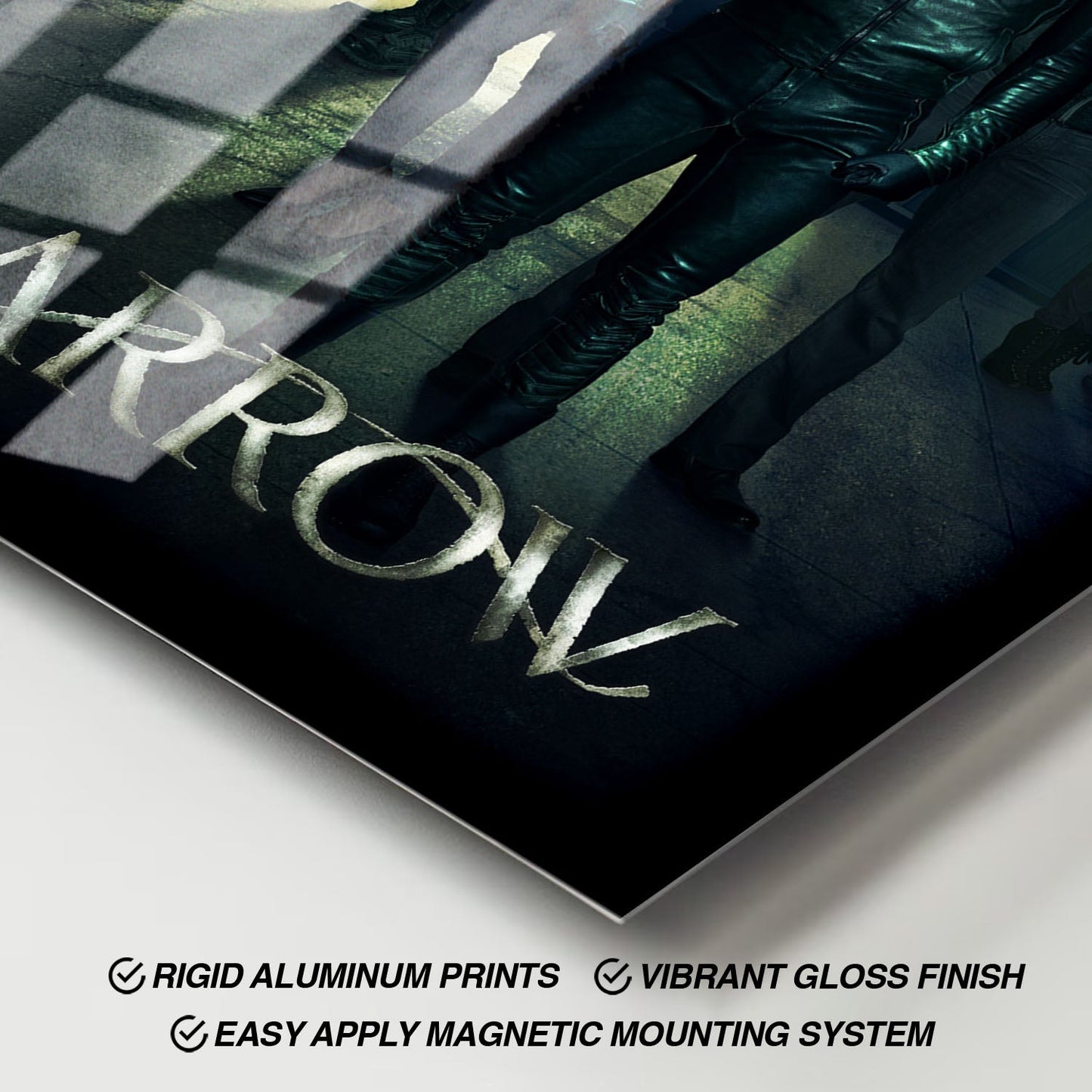 Flex Designs Metal Poster Arrow 11 x 17" Home Goods - TV Show 2012 TV Show Metal Poster