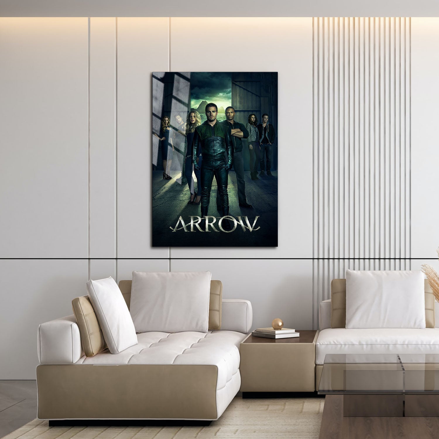Flex Designs Metal Poster Arrow 16 x 24" Home Goods - TV Show 2012 TV Show Metal Poster