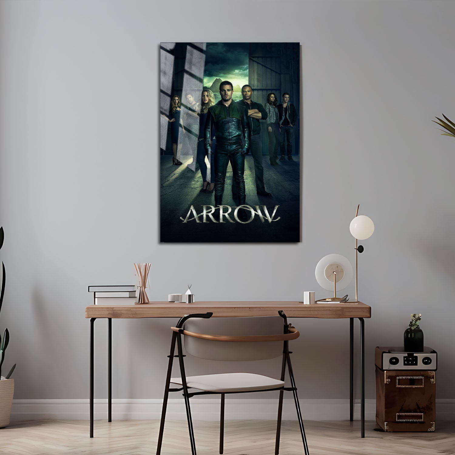 Flex Designs Metal Poster Arrow 24 x 36" Home Goods - TV Show 2012 TV Show Metal Poster