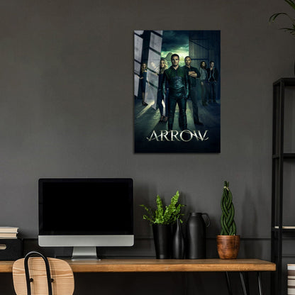 Flex Designs Metal Poster Arrow 5 x 7" Home Goods - TV Show 2012 TV Show Metal Poster