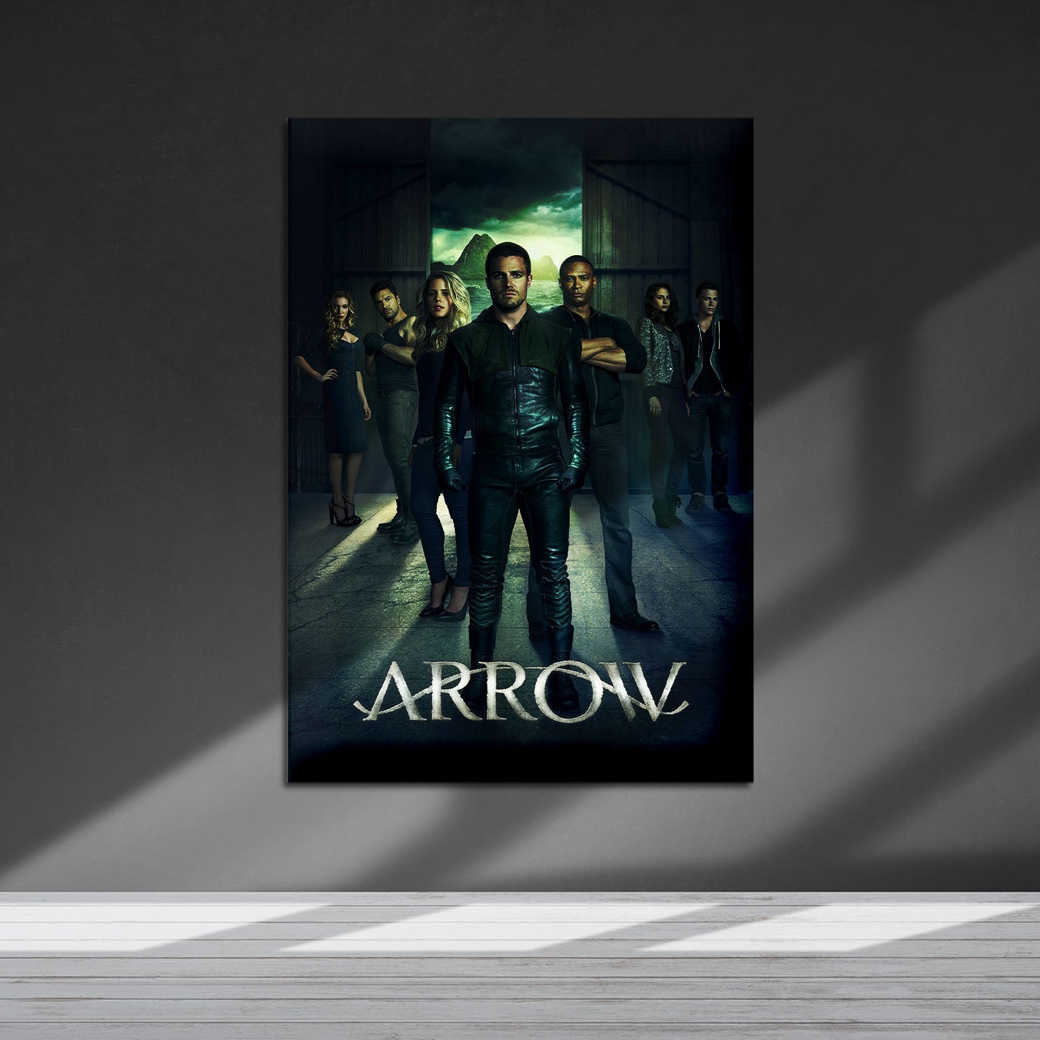 Flex Designs Metal Poster Arrow 5 x 7" Home Goods - TV Show 2012 TV Show Metal Poster