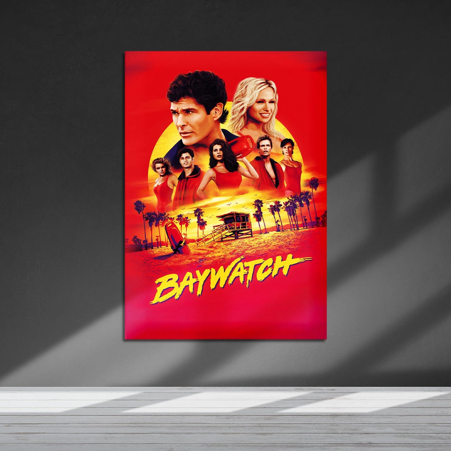 Flex Designs Metal Poster Baywatch 5 x 7" Home Goods - Movie 2017 Movie Metal Poster