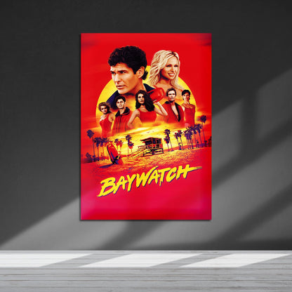 Flex Designs Metal Poster Baywatch 5 x 7" Home Goods - Movie 2017 Movie Metal Poster