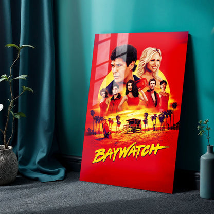 Baywatch Movie Metal Poster