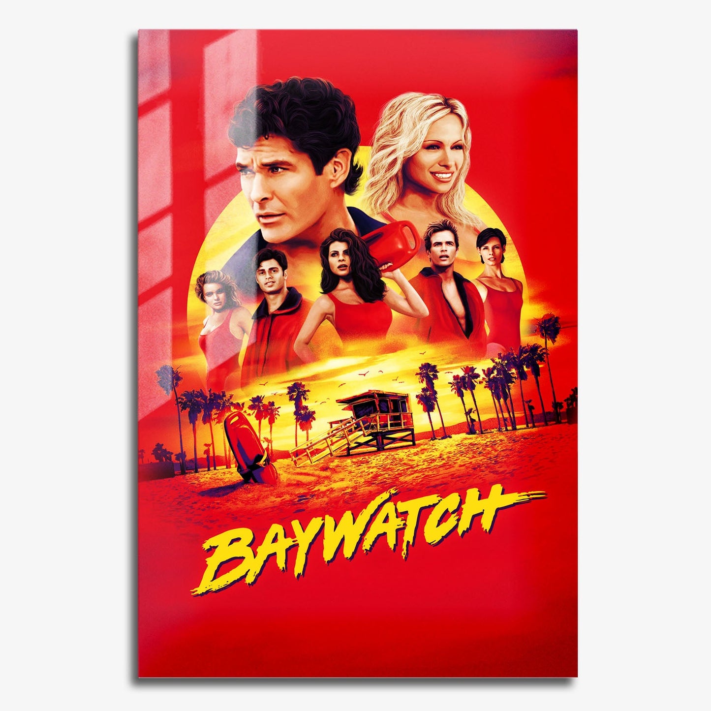 Flex Designs Metal Poster Baywatch 11 x 17" Home Goods - Movie 2017 Movie Metal Poster