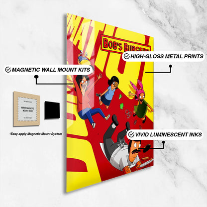 Flex Designs Metal Poster Bob's Burgers 16 x 24" Home Goods - TV Show 2011 TV Show Metal Poster