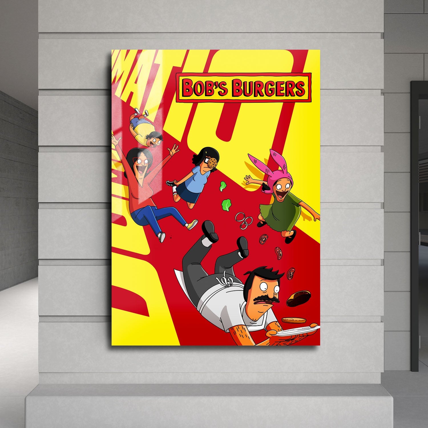 Flex Designs Metal Poster Bob's Burgers 24 x 36" Home Goods - TV Show 2011 TV Show Metal Poster
