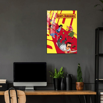 Flex Designs Metal Poster Bob's Burgers 5 x 7" Home Goods - TV Show 2011 TV Show Metal Poster