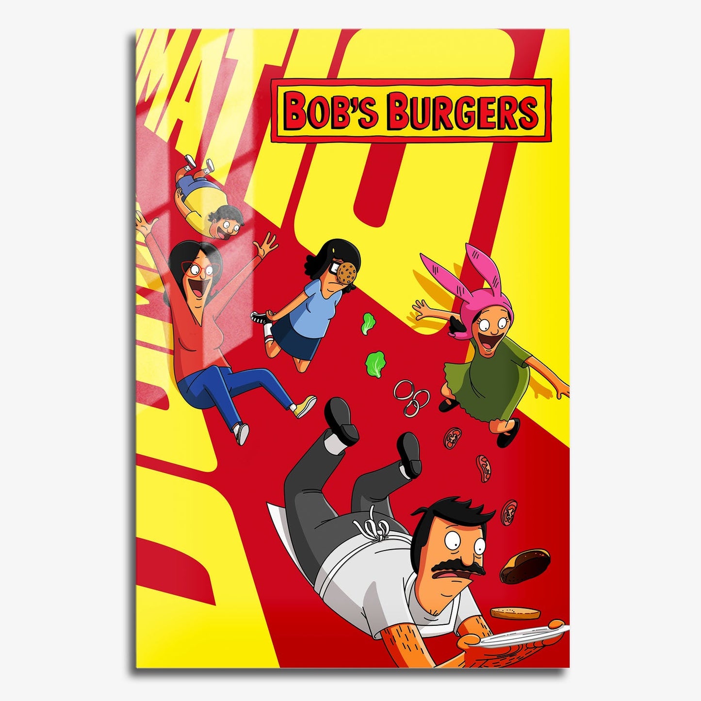 Flex Designs Metal Poster Bob's Burgers 11 x 17" Home Goods - TV Show 2011 TV Show Metal Poster