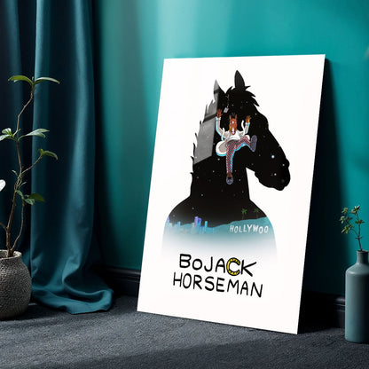 BoJack Horseman TV Show Metal Poster