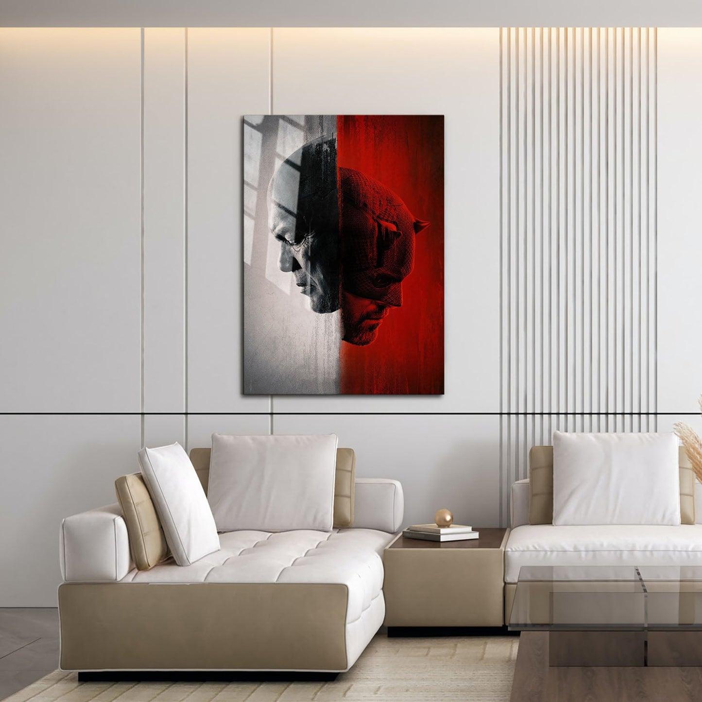 Flex Designs Metal Poster Daredevil Born Again Cover 16 x 24" Home Goods - TV Show 2025 TV Show Metal Poster