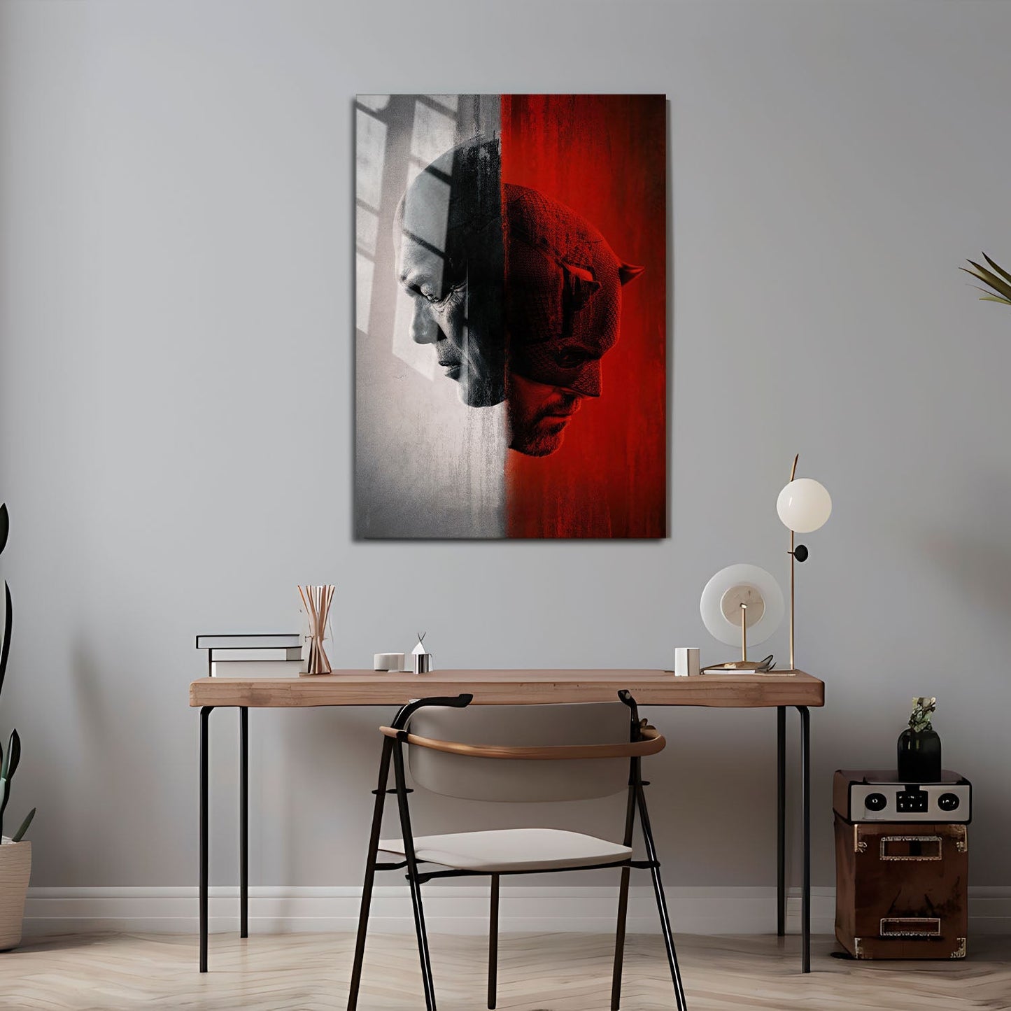 Flex Designs Metal Poster Daredevil Born Again Cover 24 x 36" Home Goods - TV Show 2025 TV Show Metal Poster