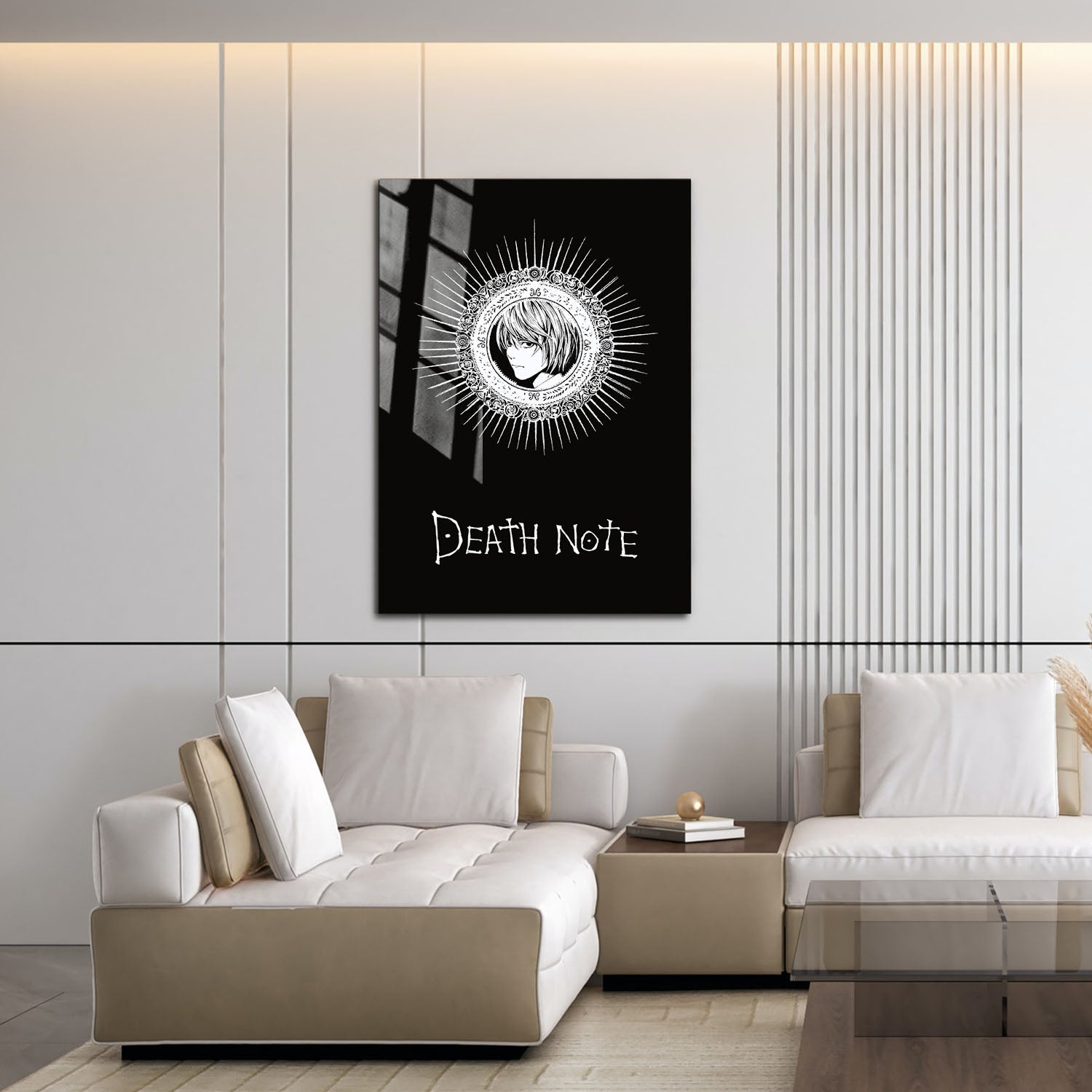 Flex Designs Metal Poster Death Note 16 x 24" Home Goods - TV Show 2006 TV Show Metal Poster
