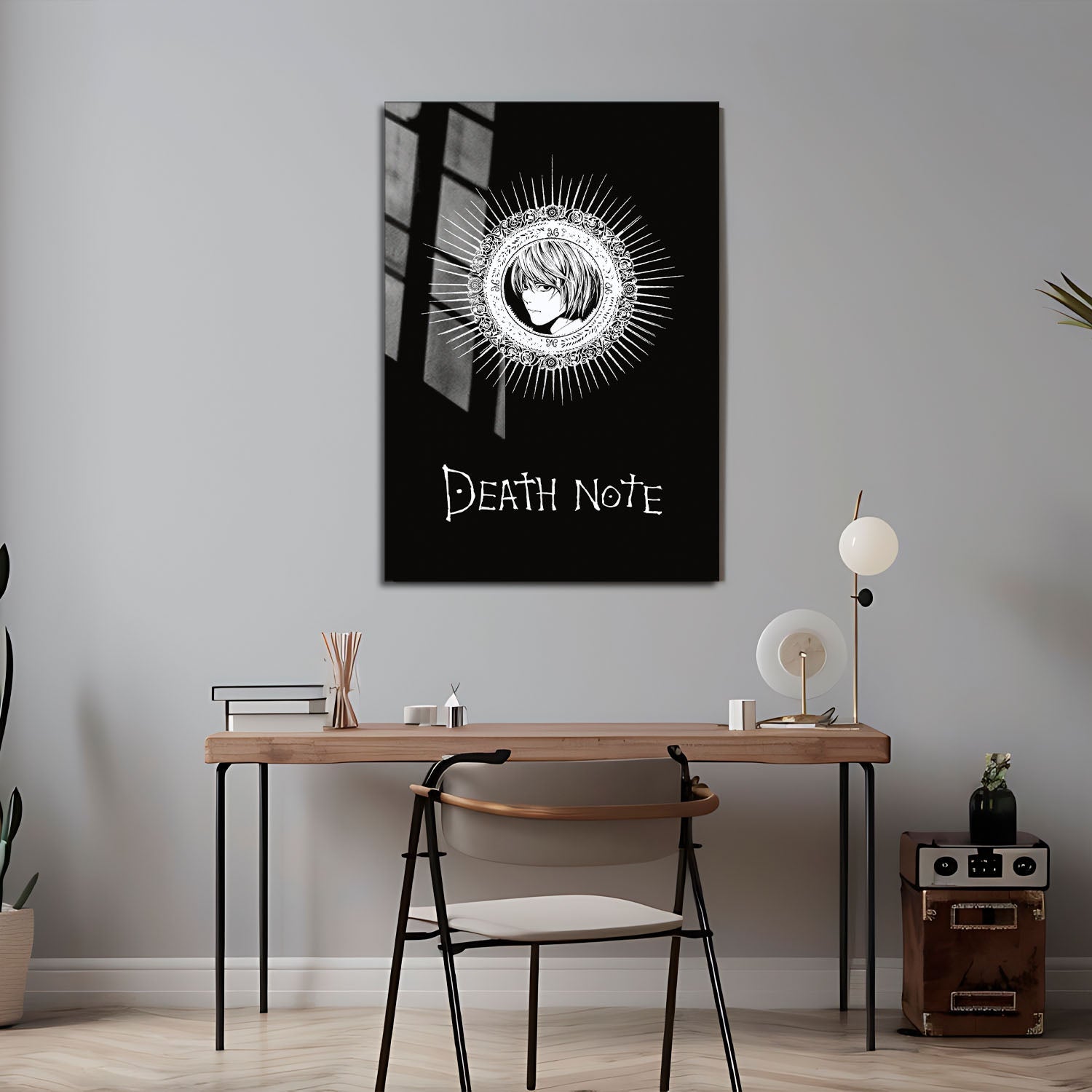 Flex Designs Metal Poster Death Note 24 x 36" Home Goods - TV Show 2006 TV Show Metal Poster