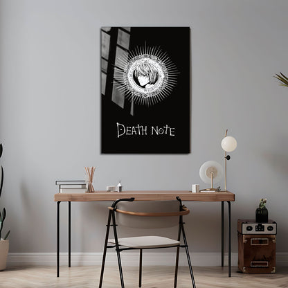 Flex Designs Metal Poster Death Note 24 x 36" Home Goods - TV Show 2006 TV Show Metal Poster