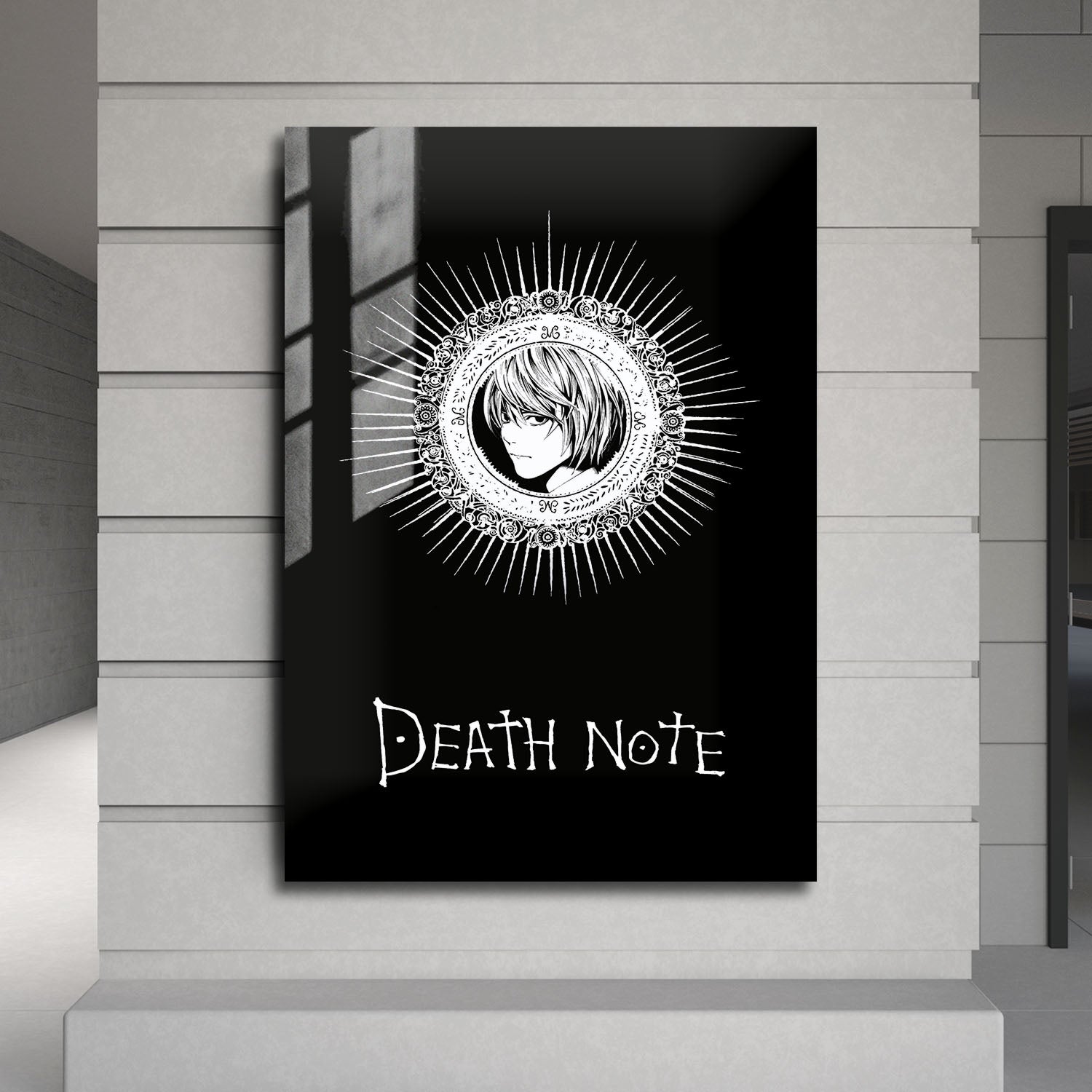 Flex Designs Metal Poster Death Note 24 x 36" Home Goods - TV Show 2006 TV Show Metal Poster