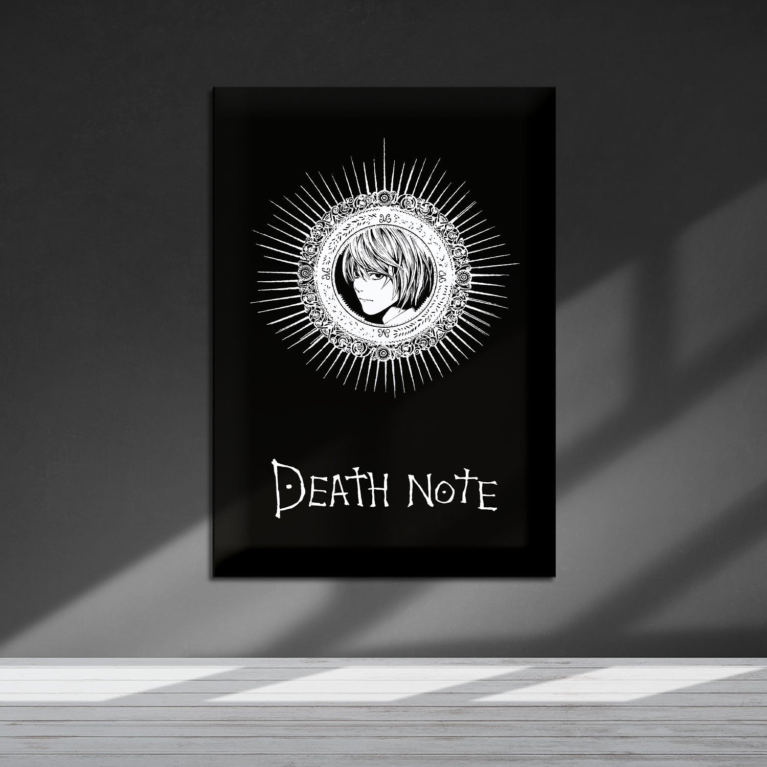 Flex Designs Metal Poster Death Note 5 x 7" Home Goods - TV Show 2006 TV Show Metal Poster