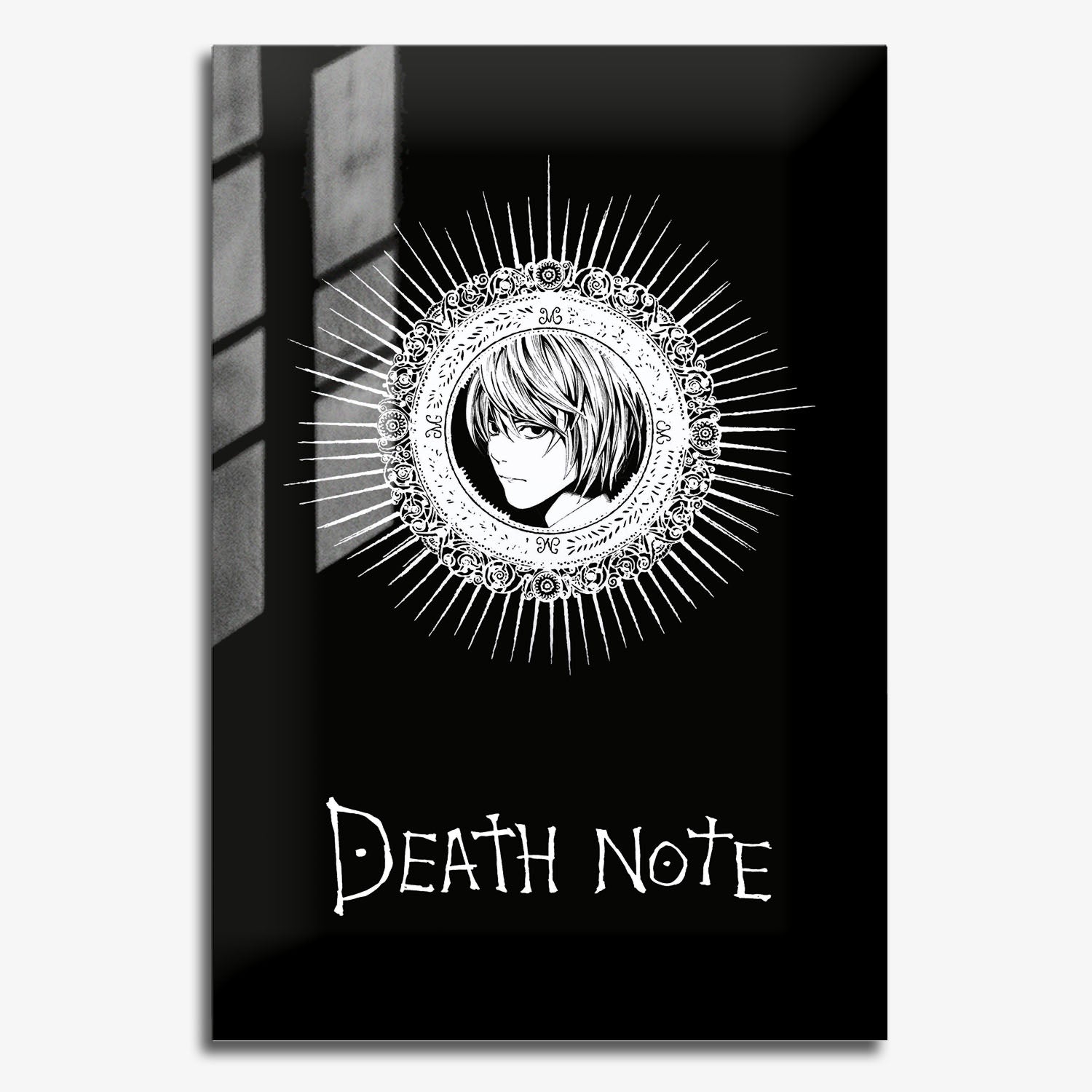 Flex Designs Metal Poster Death Note 11 x 17" Home Goods - TV Show 2006 TV Show Metal Poster