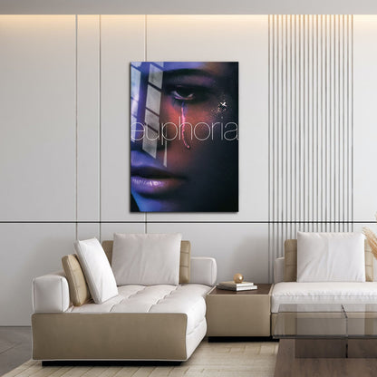 Flex Designs Metal Poster Euphoria 16 x 24" Home Goods - TV Show 2019 TV Show Metal Poster