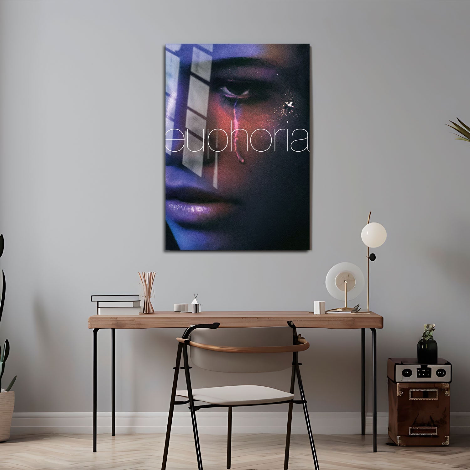 Flex Designs Metal Poster Euphoria 24 x 36" Home Goods - TV Show 2019 TV Show Metal Poster