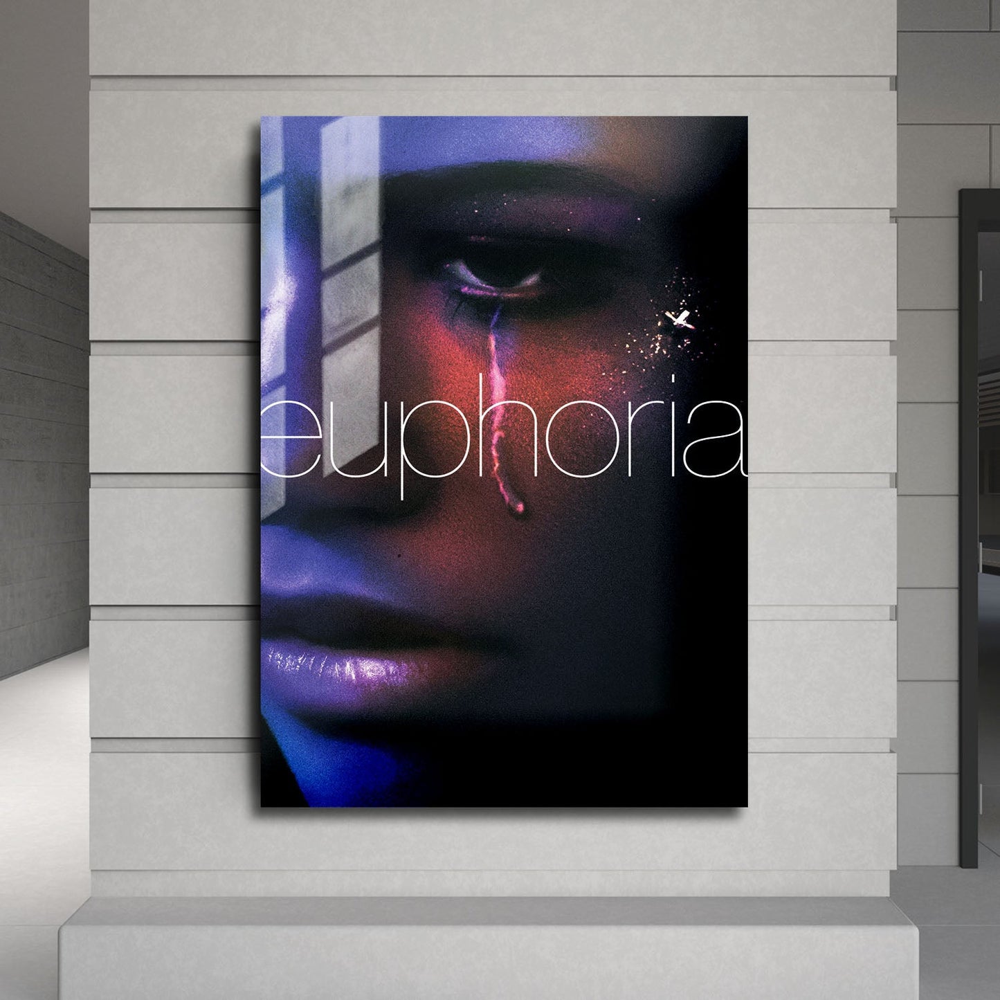 Flex Designs Metal Poster Euphoria 24 x 36" Home Goods - TV Show 2019 TV Show Metal Poster