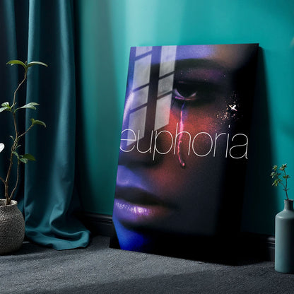 Euphoria TV Show Metal Poster