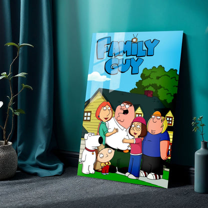 Family Guy TV Show Metal Poster