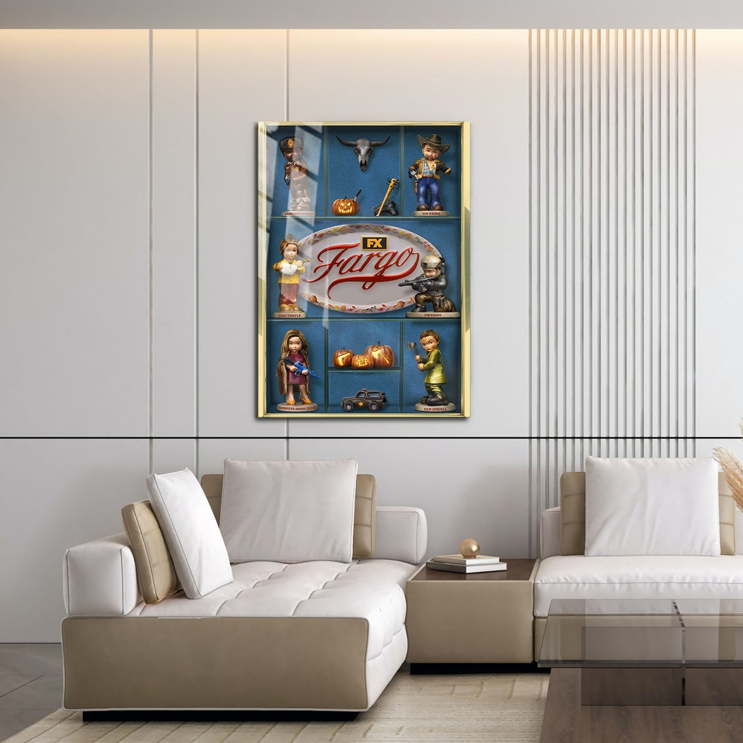 Flex Designs Metal Poster Fargo 16 x 24" Home Goods - TV Show 2014 TV Show Metal Poster