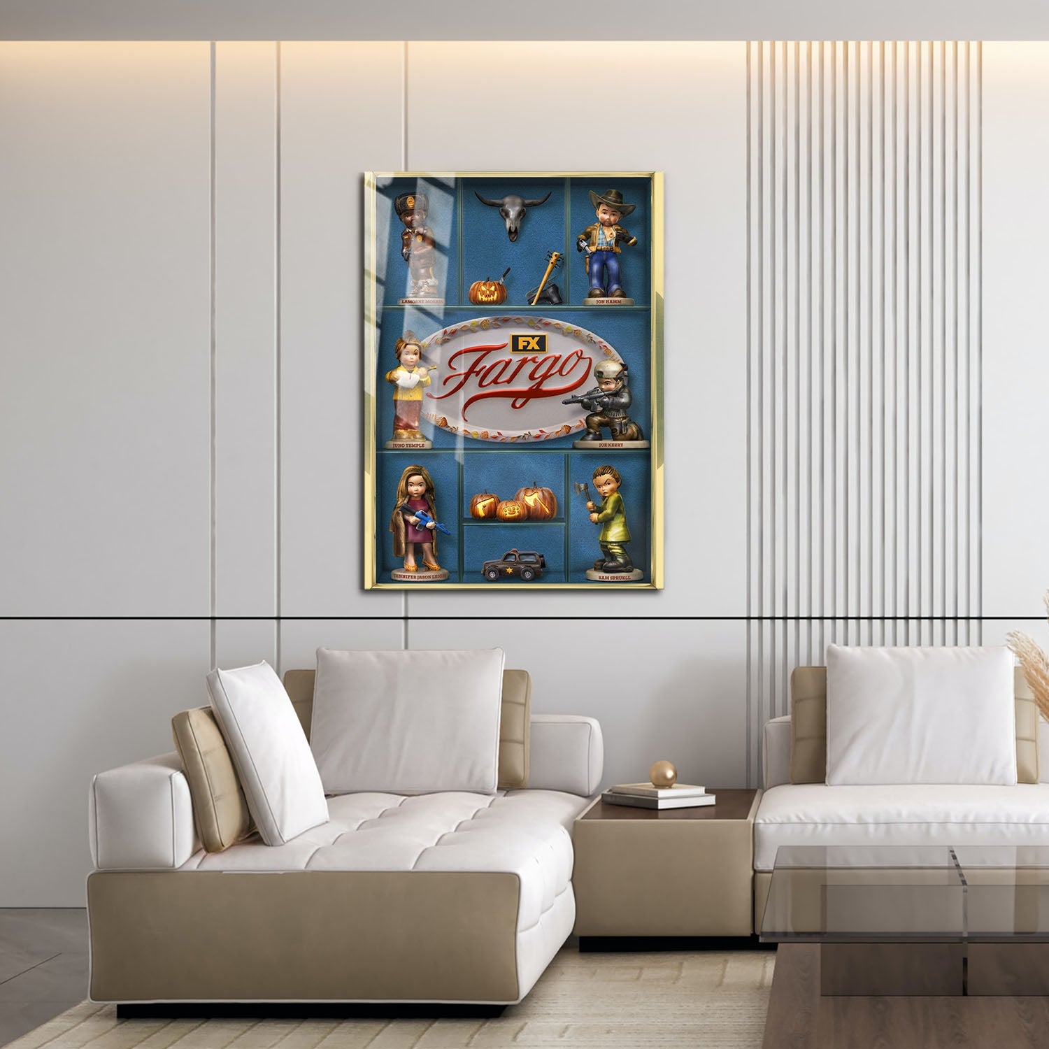 Flex Designs Metal Poster Fargo 16 x 24" Home Goods - TV Show 2014 TV Show Metal Poster