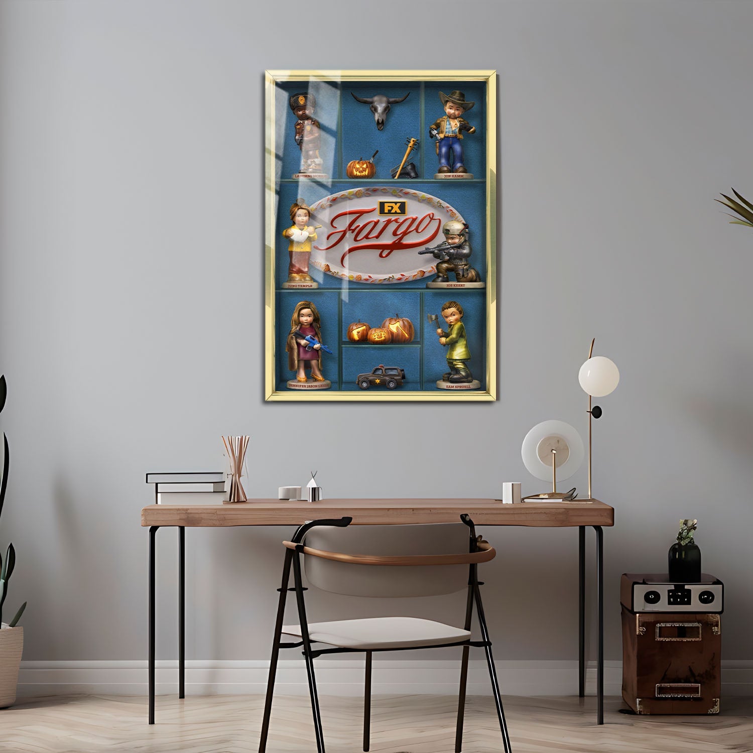 Flex Designs Metal Poster Fargo 24 x 36" Home Goods - TV Show 2014 TV Show Metal Poster